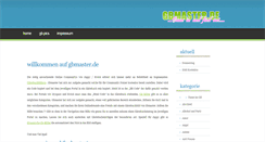 Desktop Screenshot of gbmaster.de