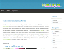 Tablet Screenshot of gbmaster.de